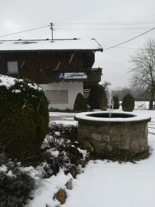 Unser Hof im Winter